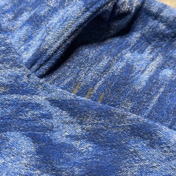 Lululemon Men's Surge Warm 1/2 Zip - Blue - Picture 4 of 8